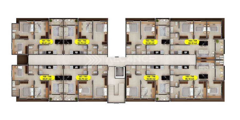 Imagem Apartamento com 3 Quartos à Venda, 60 m² em Poço - Cabedelo