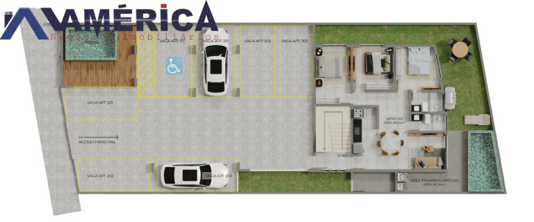 Imagem Imóvel com 2 Quartos à Venda, 57 m² em Cristo Redentor - João Pessoa