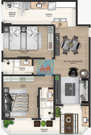 Imagem Apartamento com 2 Quartos à Venda, 71 m² em Caiçara - Praia Grande Imagem Apartamento com 2 Quartos à Venda, 71 m² em Caiçara - Praia Grande