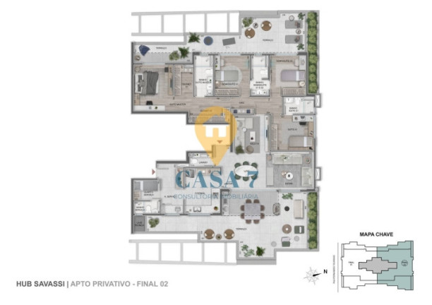 Imagem Apartamento com 3 Quartos à Venda, 115 m² em Savassi - Belo Horizonte