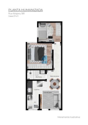 Imagem Apartamento com 2 Quartos à Venda, 35 m² em Parada Xv De Novembro - São Paulo