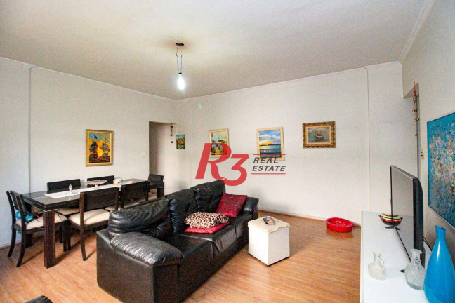 Imagem Apartamento com 3 Quartos à Venda, 136 m² em José Menino - Santos Imagem Apartamento com 3 Quartos à Venda, 136 m² em José Menino - Santos