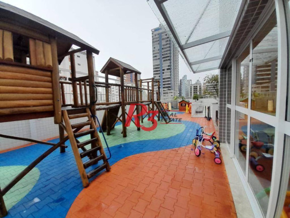 Imagem Apartamento com 3 Quartos à Venda, 122 m² em Gonzaga - Santos