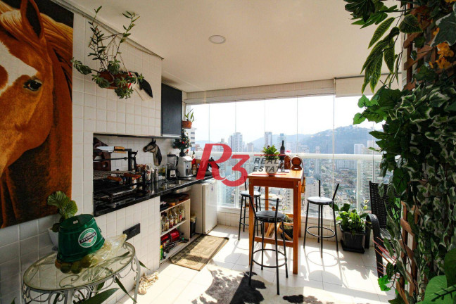 Imagem Apartamento com 3 Quartos à Venda, 134 m² em Gonzaga - Santos