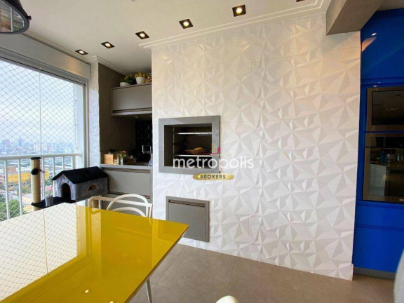 Imagem Apartamento com 3 Quartos à Venda, 124 m² em Campestre - Santo André