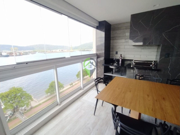 Apartamento com 4 Quartos à Venda, 189 m² em Ponta Da Praia - Santos
