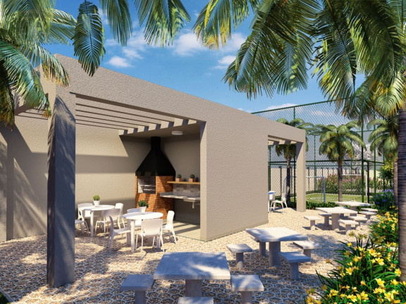 Imagem Apartamento com 2 Quartos à Venda, 45 m² em Areia Branca - Santos