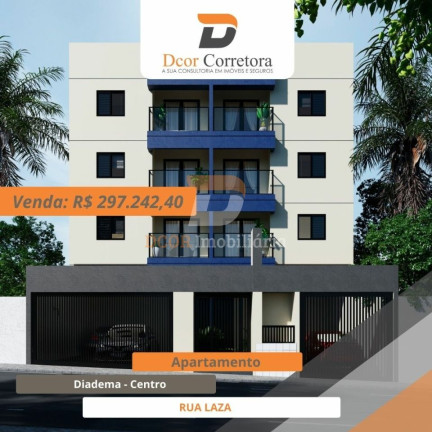 Apartamento com 2 Quartos à Venda, 41 m² em Centro  - Diadema