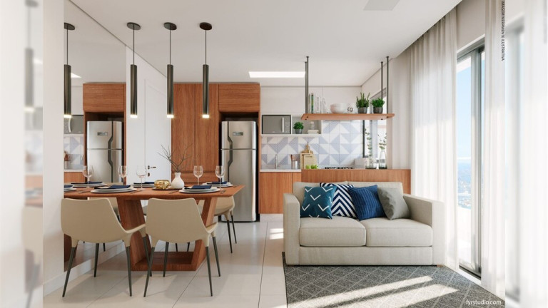 Imagem Apartamento com 2 Quartos à Venda, 47 m² em Capão Raso - Curitiba