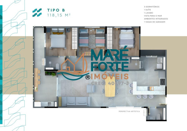 Imagem Apartamento com 3 Quartos à Venda, 118 m² em Jardim Britânia - Caraguatatuba Imagem Apartamento com 3 Quartos à Venda, 118 m² em Jardim Britânia - Caraguatatuba
