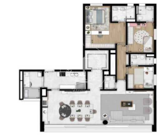 Imagem Apartamento com 3 Quartos à Venda, 130 m² em Brooklin Paulista - São Paulo