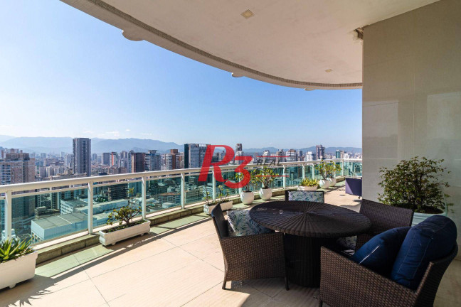 Imagem Cobertura com 5 Quartos à Venda, 740 m² em Gonzaga - Santos