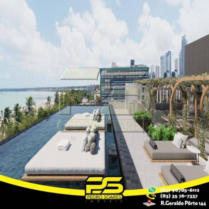 Imagem Apartamento com 2 Quartos à Venda, 90 m² em Cabo Branco - João Pessoa