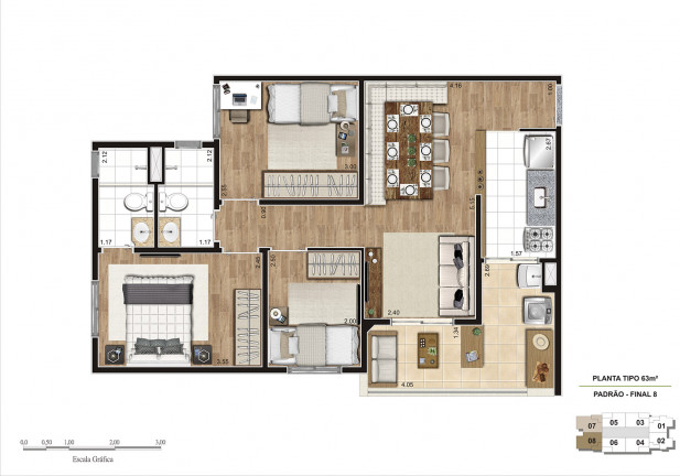 Imagem Apartamento com 2 Quartos à Venda, 53 m² em Tucuruvi - São Paulo Imagem Apartamento com 2 Quartos à Venda, 53 m² em Tucuruvi - São Paulo