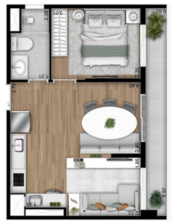 Imagem Apartamento com 2 Quartos à Venda, 40 m² em Ipiranga - São Paulo Imagem Apartamento com 2 Quartos à Venda, 40 m² em Ipiranga - São Paulo