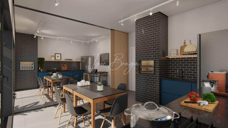 Imagem Imóvel com 1 Quarto à Venda, 26 m² em Bacacheri - Curitiba