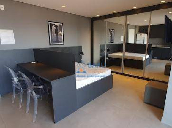 Imagem Apartamento com 1 Quarto para Alugar, 35 m² em Campo Belo - São Paulo