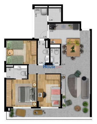 Imagem Apartamento com 3 Quartos à Venda, 105 m² em Pinheiros - São Paulo Imagem Apartamento com 3 Quartos à Venda, 105 m² em Pinheiros - São Paulo