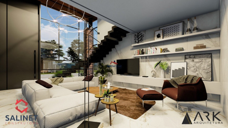 Imagem Sobrado com 3 Quartos à Venda, 377 m² em Jardim Dourado - Porto Belo