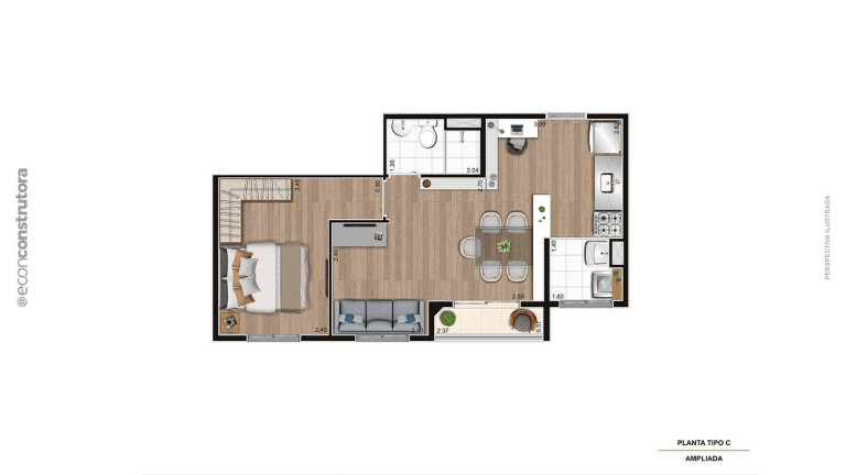 Imagem Apartamento com 2 Quartos à Venda, 39 m² em Vila Gea - São Paulo