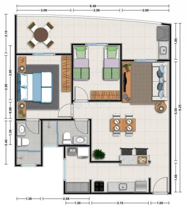 Imagem Apartamento com 2 Quartos à Venda, 80 m² em Praia Das Toninhas - Ubatuba Imagem Apartamento com 2 Quartos à Venda, 80 m² em Praia Das Toninhas - Ubatuba