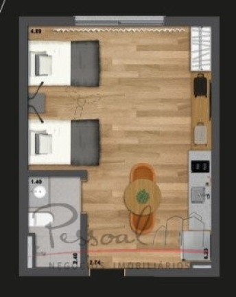 Imagem Apartamento com 1 Quarto à Venda, 49 m² em Saco Grande - Florianópolis Imagem Apartamento com 1 Quarto à Venda, 49 m² em Saco Grande - Florianópolis
