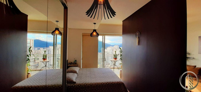 Imagem Apartamento com 1 Quarto à Venda, 54 m² em Pompéia - Santos