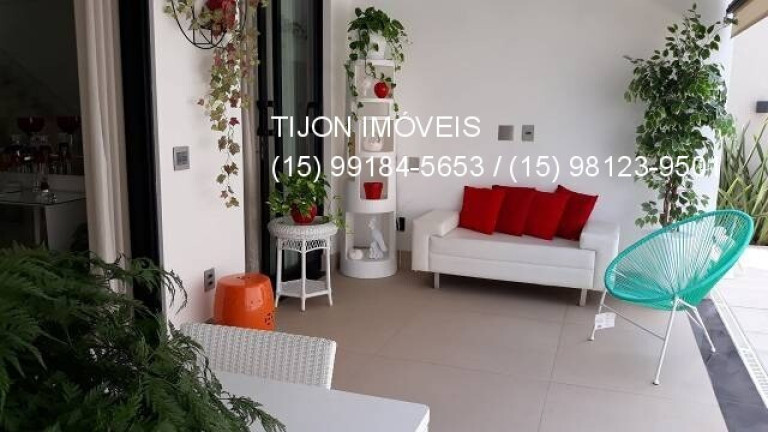 Imagem Casa de Condomínio com 4 Quartos à Venda, 355 m² em Alphaville Nova Esplanada 3 - Votorantim