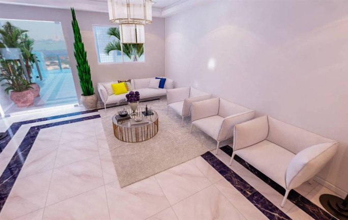Imagem Apartamento com 2 Quartos à Venda, 57 m² em Guilhermina - Praia Grande
