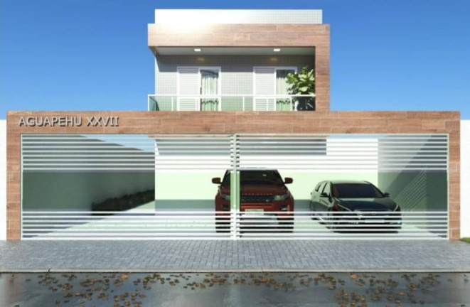 Sobrado com 2 Quartos à Venda, 66 m² em Santa Eugênia - Mongaguá