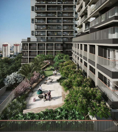 Imagem Apartamento com 1 Quarto à Venda, 33 m² em Santo Amaro - São Paulo