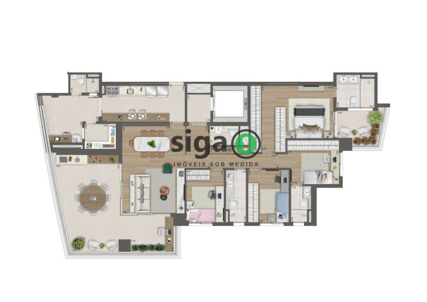 Imagem Apartamento com 4 Quartos à Venda, 186 m² em água Branca - São Paulo Imagem Apartamento com 4 Quartos à Venda, 186 m² em água Branca - São Paulo