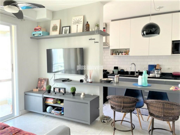 Imagem Apartamento com 1 Quarto à Venda, 101 m² em Panamby - São Paulo