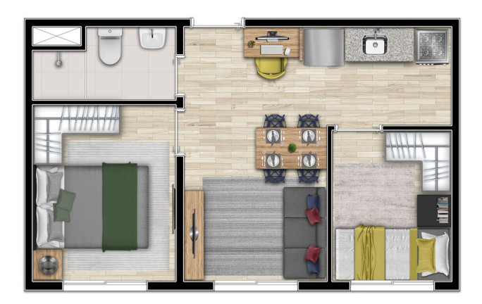 Imagem Imóvel com 1 Quarto à Venda, 25 m² em Bela Vista - São Paulo