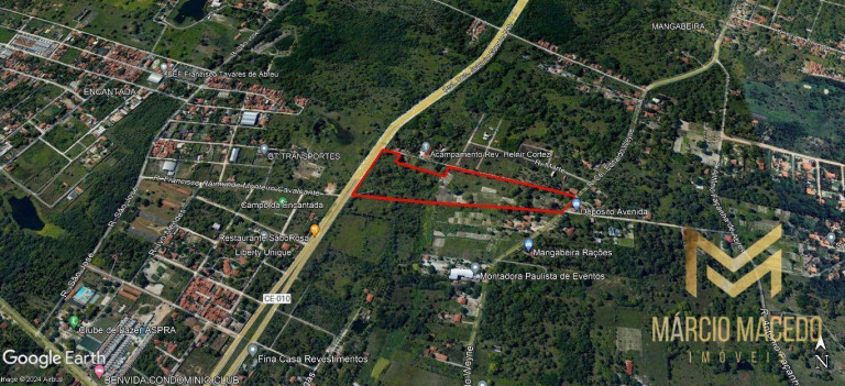 Imagem Terreno à Venda, 63.669 m² em Guaribas - Eusébio Imagem Terreno à Venda, 63.669 m² em Guaribas - Eusébio
