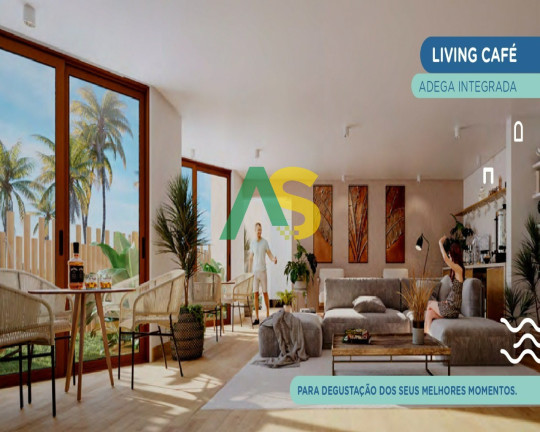 Imagem Flat com 1 Quarto à Venda, 32 m² em Praia De Carneiros - Tamandaré Imagem Flat com 1 Quarto à Venda, 32 m² em Praia De Carneiros - Tamandaré