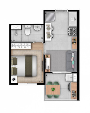 Imagem Apartamento com 1 Quarto à Venda, 29 m² em Parque Industrial Tomas Edson - São Paulo Imagem Apartamento com 1 Quarto à Venda, 29 m² em Parque Industrial Tomas Edson - São Paulo