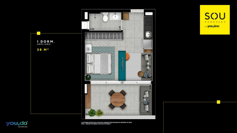 Imagem Apartamento com 1 Quarto à Venda, 25 m² em Perdizes - São Paulo