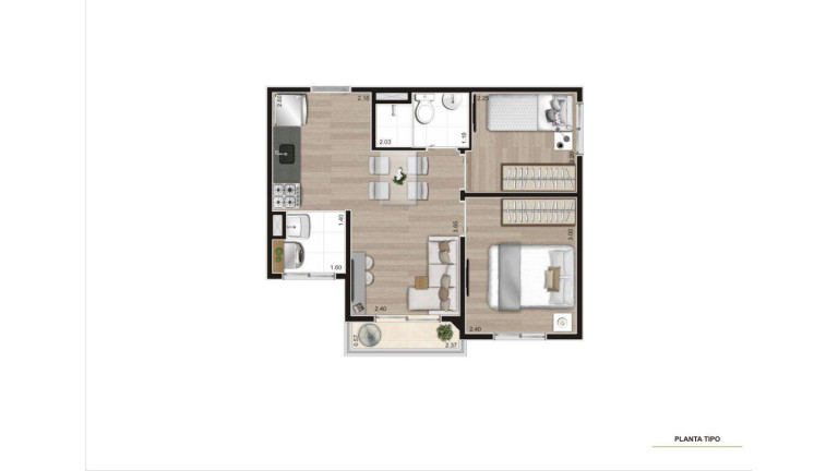 Imagem Apartamento com 2 Quartos à Venda, 37 m² em Jardim Adutora - São Paulo Imagem Apartamento com 2 Quartos à Venda, 37 m² em Jardim Adutora - São Paulo