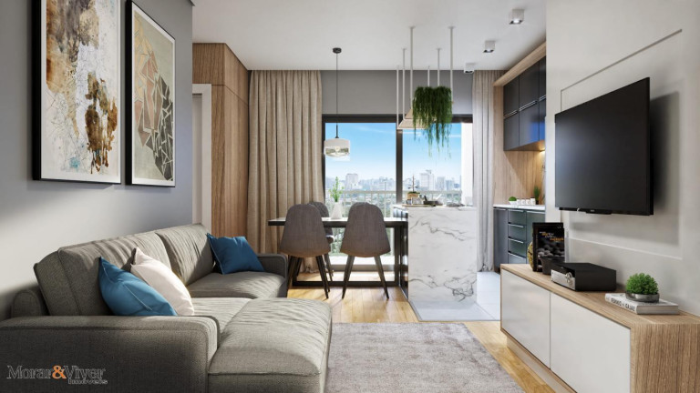 Imagem Apartamento com 2 Quartos à Venda, 56 m² em água Verde - Curitiba