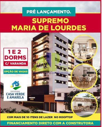 Apartamento com 2 Quartos à Venda, 44 m² em Burgo Paulista - São Paulo