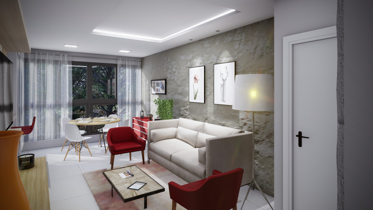 Imagem Apartamento com 1 Quarto à Venda, 55 m² em Centro - Canela