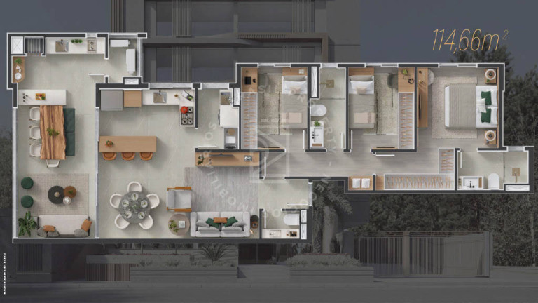 Imagem Apartamento com 3 Quartos à Venda, 235 m² em Vila Ema - São José Dos Campos Imagem Apartamento com 3 Quartos à Venda, 235 m² em Vila Ema - São José Dos Campos