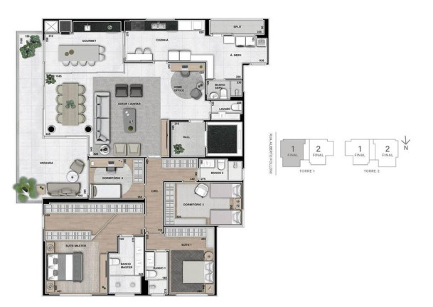 Imagem Apartamento com 3 Quartos à Venda, 228 m² em Ahú - Curitiba Imagem Apartamento com 3 Quartos à Venda, 228 m² em Ahú - Curitiba