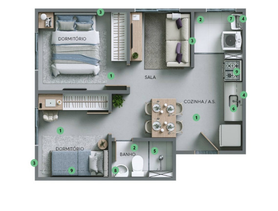 Imagem Imóvel com 2 Quartos à Venda, 35 m² em Pirituba - São Paulo
