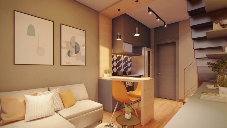 Imagem Imóvel com 1 Quarto à Venda, 17 m² em Novo Mundo - Curitiba Imagem Imóvel com 1 Quarto à Venda, 17 m² em Novo Mundo - Curitiba