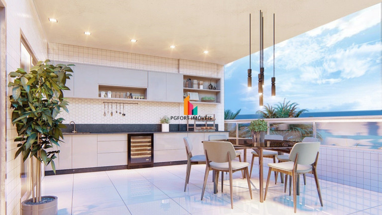Apartamento com 2 Quartos à Venda, 77 m² em Caiçara - Praia Grande