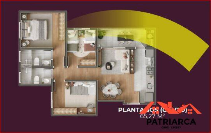 Imagem Apartamento com 2 Quartos à Venda, 65 m² em Jardim Nova Alvorada - Hortolândia Imagem Apartamento com 2 Quartos à Venda, 65 m² em Jardim Nova Alvorada - Hortolândia