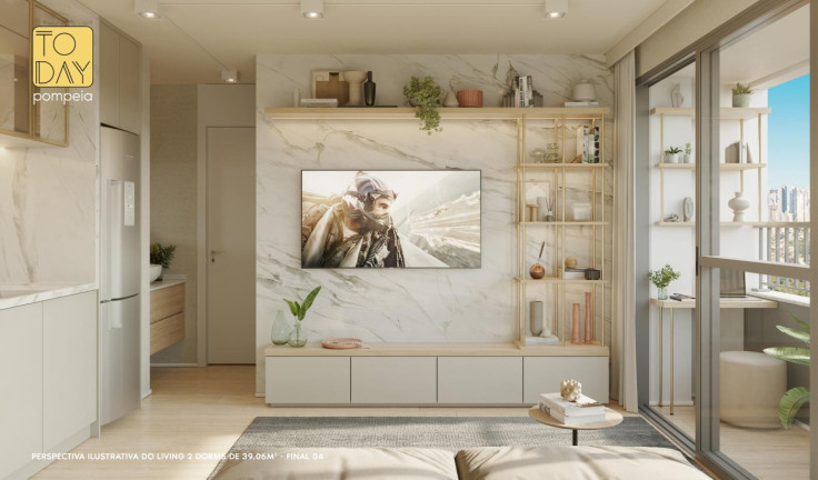 Apartamento com 2 Quartos à Venda, 39 m² em Perdizes - São Paulo