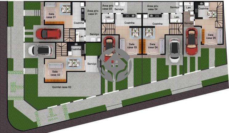 Imagem Casa com 3 Quartos à Venda, 123 m² em Nossa Senhora Do Carmo - Santa Luzia Imagem Casa com 3 Quartos à Venda, 123 m² em Nossa Senhora Do Carmo - Santa Luzia